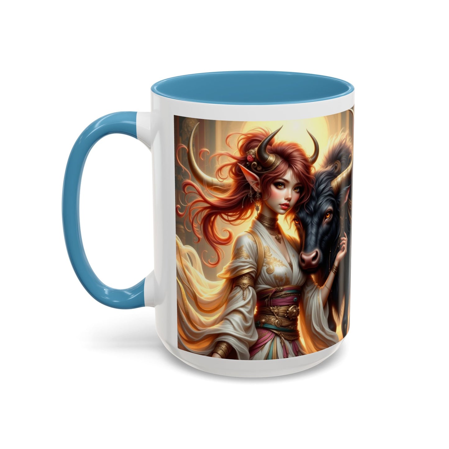 Astrology Taurus Accent Coffee Mug (11, 15oz)