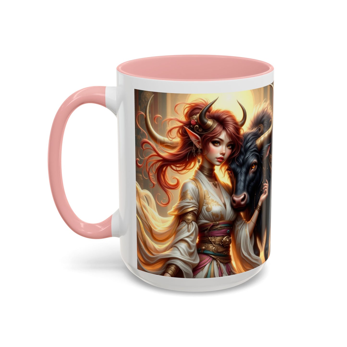 Astrology Taurus Accent Coffee Mug (11, 15oz)