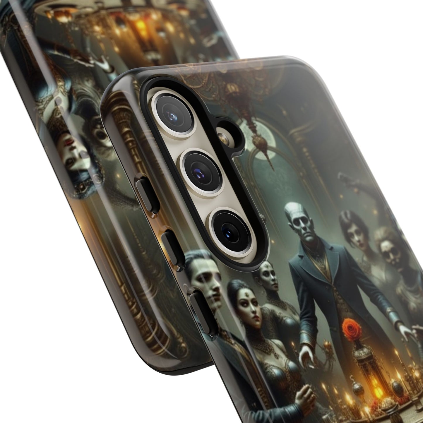 Gothic Phone Case, Unique Tough Cases, Dark Aesthetic Accessories, Perfect Gift for Halloween, Stylish Tech Protection