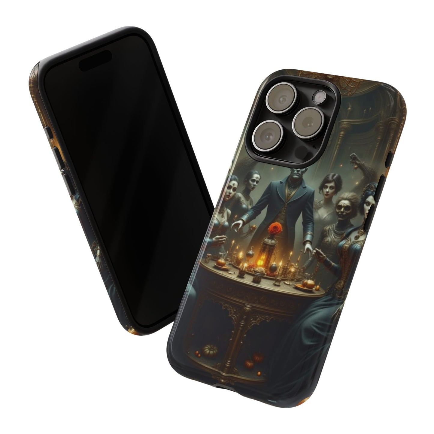 Gothic Phone Case, Unique Tough Cases, Dark Aesthetic Accessories, Perfect Gift for Halloween, Stylish Tech Protection
