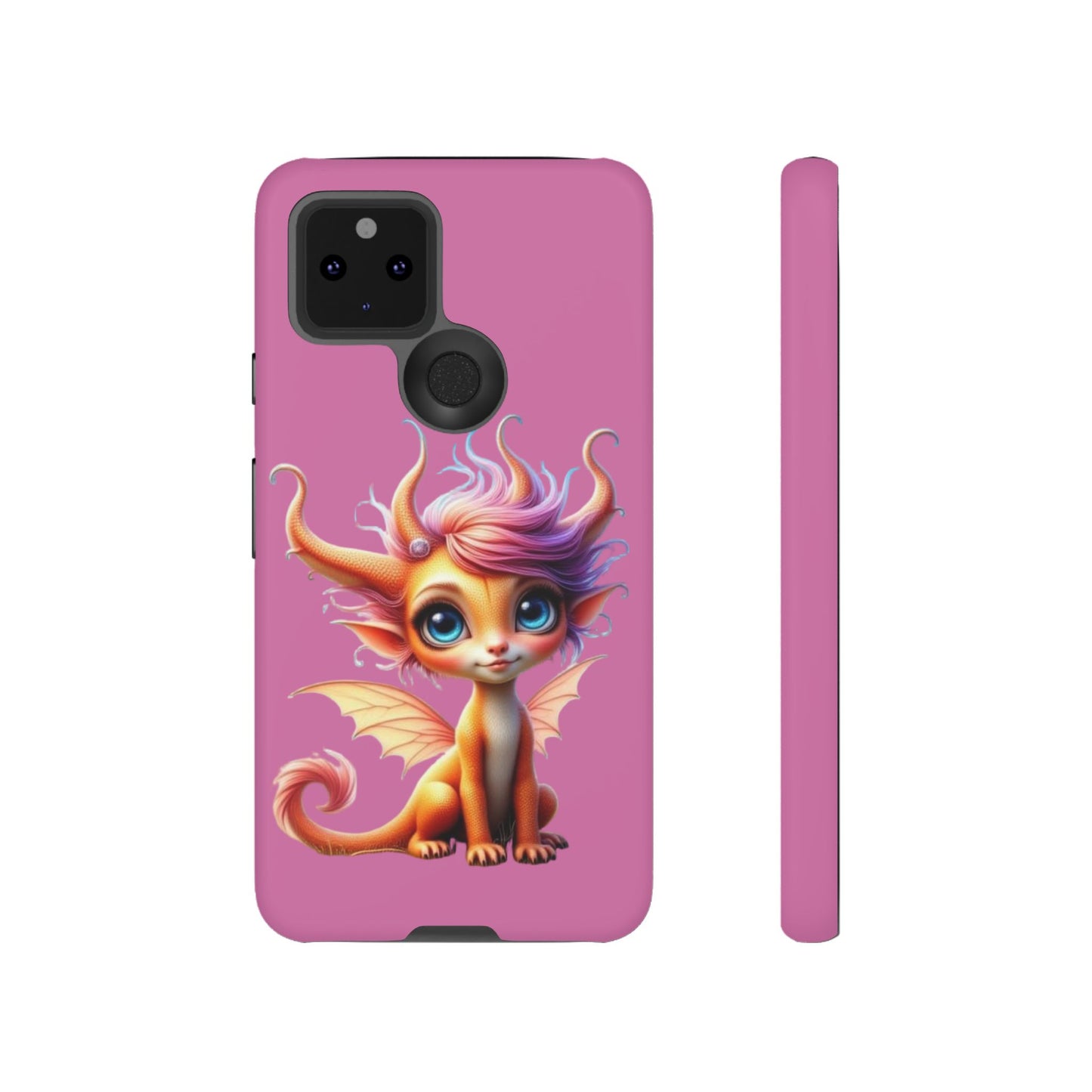 Dragon-Themed Phone Case, Cute Fantasy Phone Cover, Gifts for Kids, Magical Dragon Design, Birthday Present, Phone Accessories