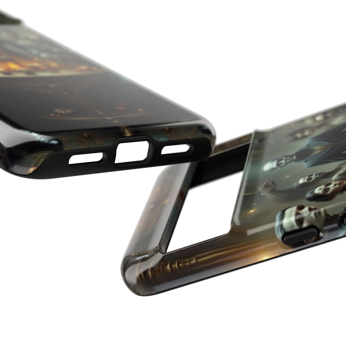 Gothic Phone Case, Unique Tough Cases, Dark Aesthetic Accessories, Perfect Gift for Halloween, Stylish Tech Protection