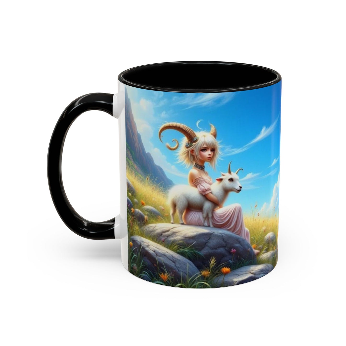 Astrology Capricorn,  Accent Coffee Mug (11, 15oz)