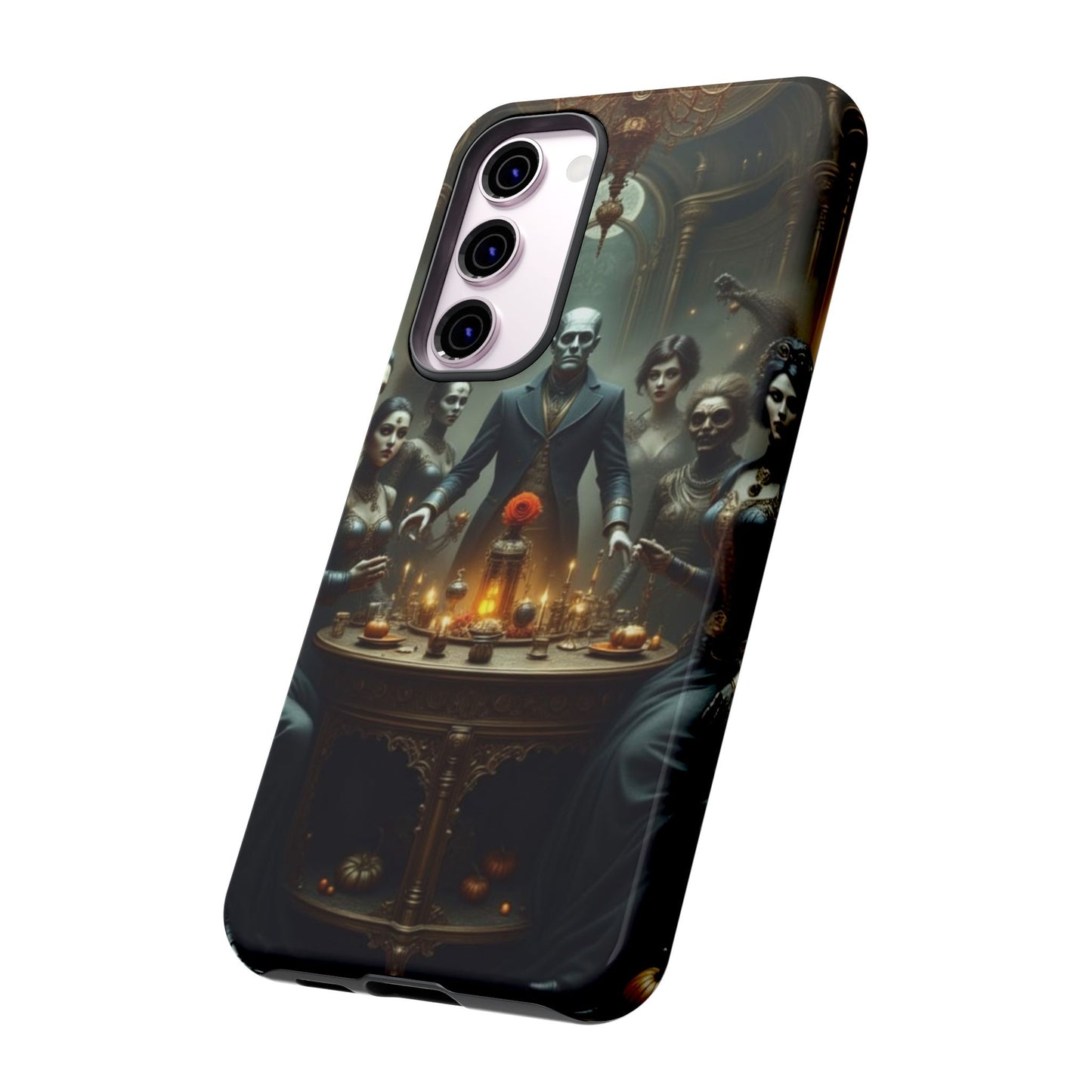Gothic Phone Case, Unique Tough Cases, Dark Aesthetic Accessories, Perfect Gift for Halloween, Stylish Tech Protection