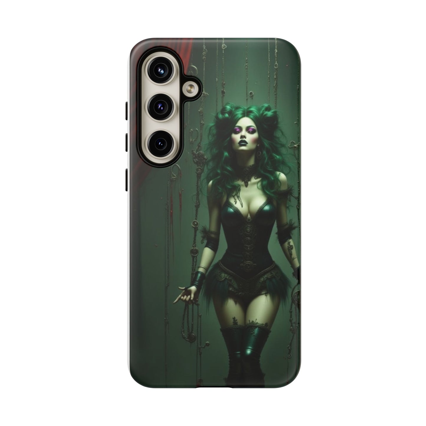 Gothic Phone Case for Tough Souls, Dark Aesthetic, Halloween Gift, Alternative Fashion, Unique Mobile Accessory