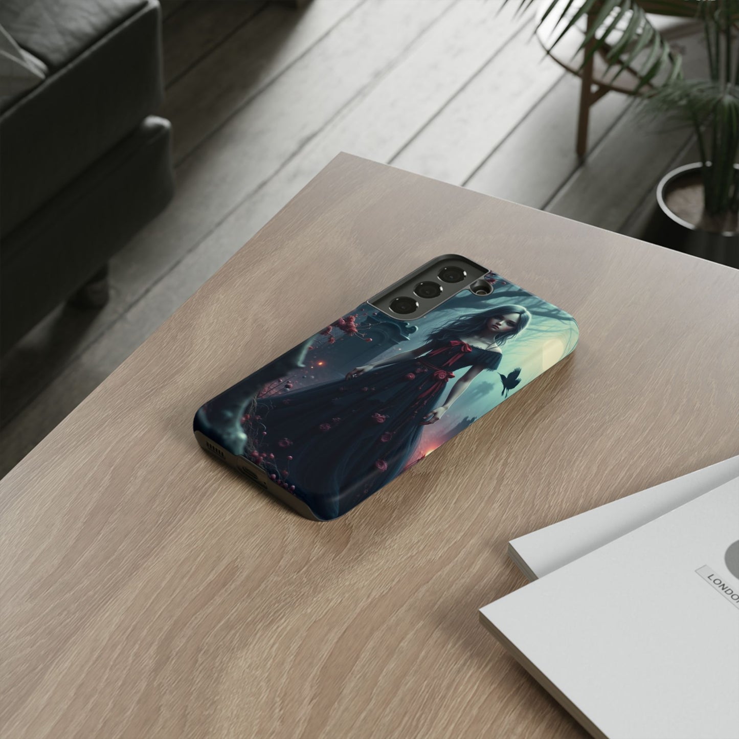 Vampire Phone Case, Teen Vampires, Gothic Horror, Creepy Designs, Tough Phone Case