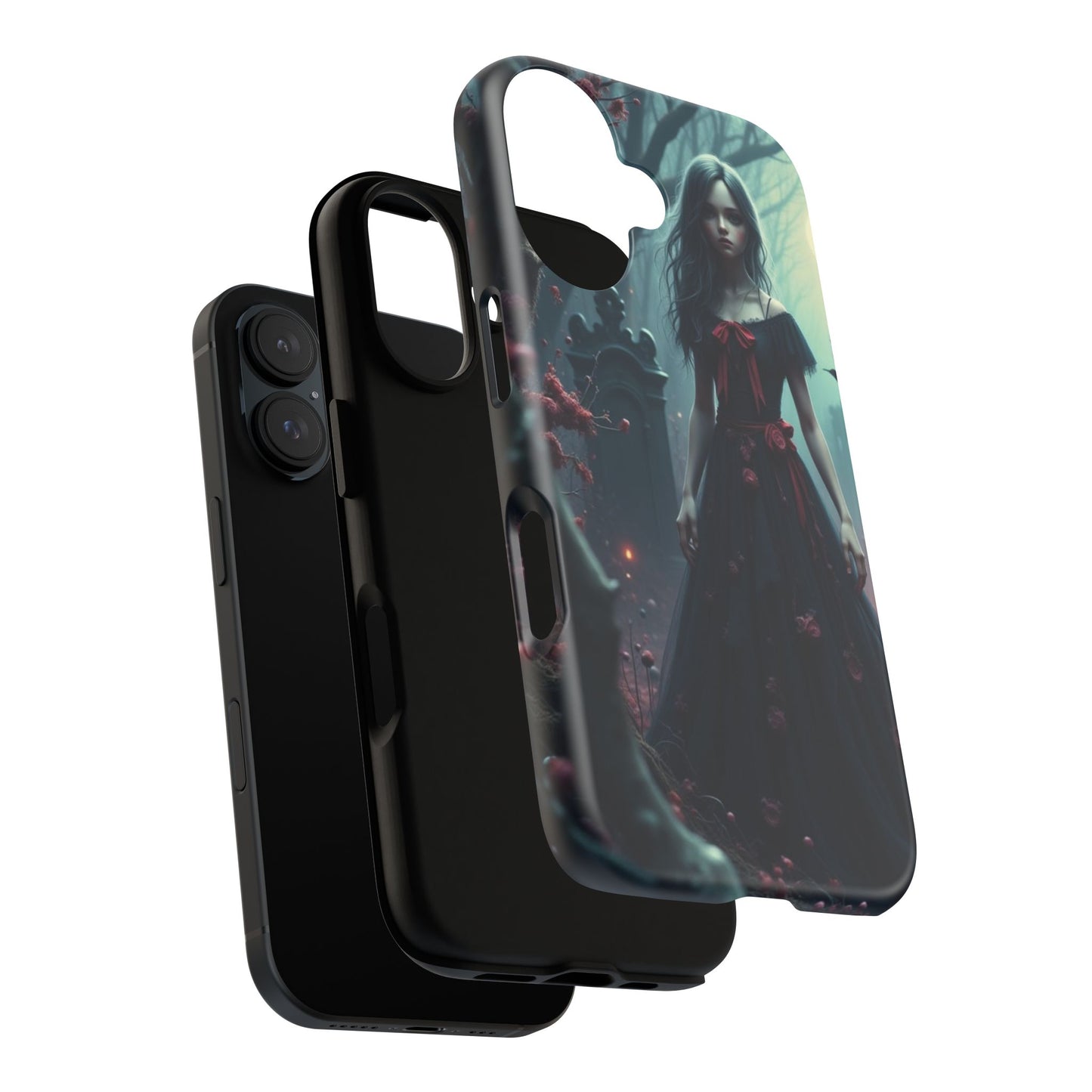 Vampire Phone Case, Teen Vampires, Gothic Horror, Creepy Designs, Tough Phone Case