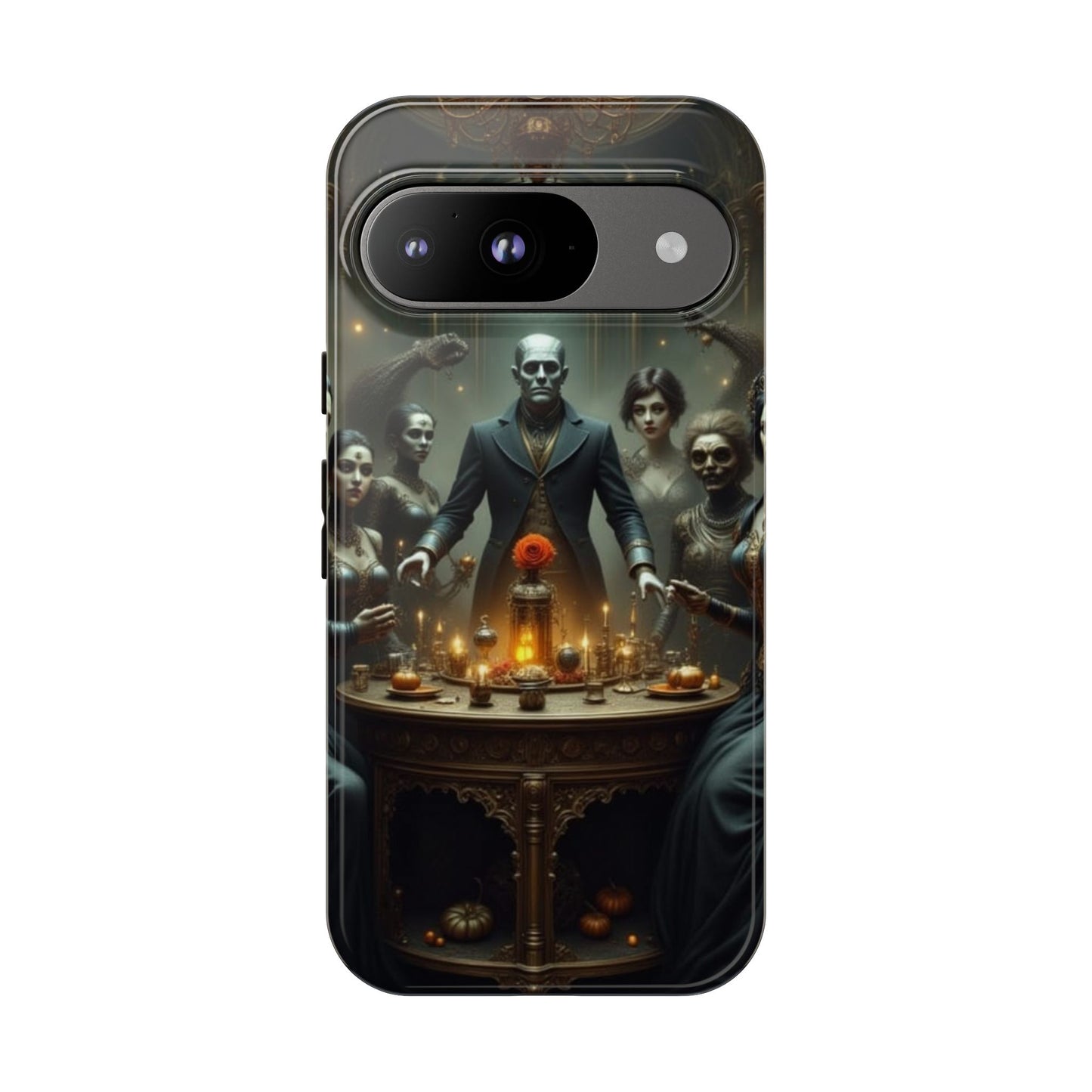 Gothic Phone Case, Unique Tough Cases, Dark Aesthetic Accessories, Perfect Gift for Halloween, Stylish Tech Protection