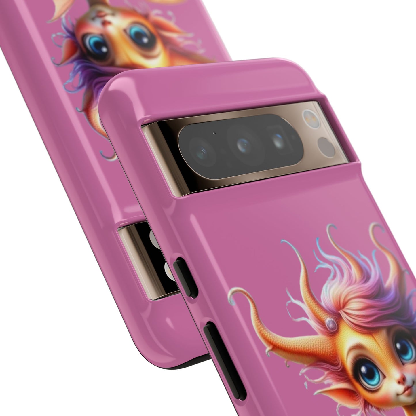 Dragon-Themed Phone Case, Cute Fantasy Phone Cover, Gifts for Kids, Magical Dragon Design, Birthday Present, Phone Accessories