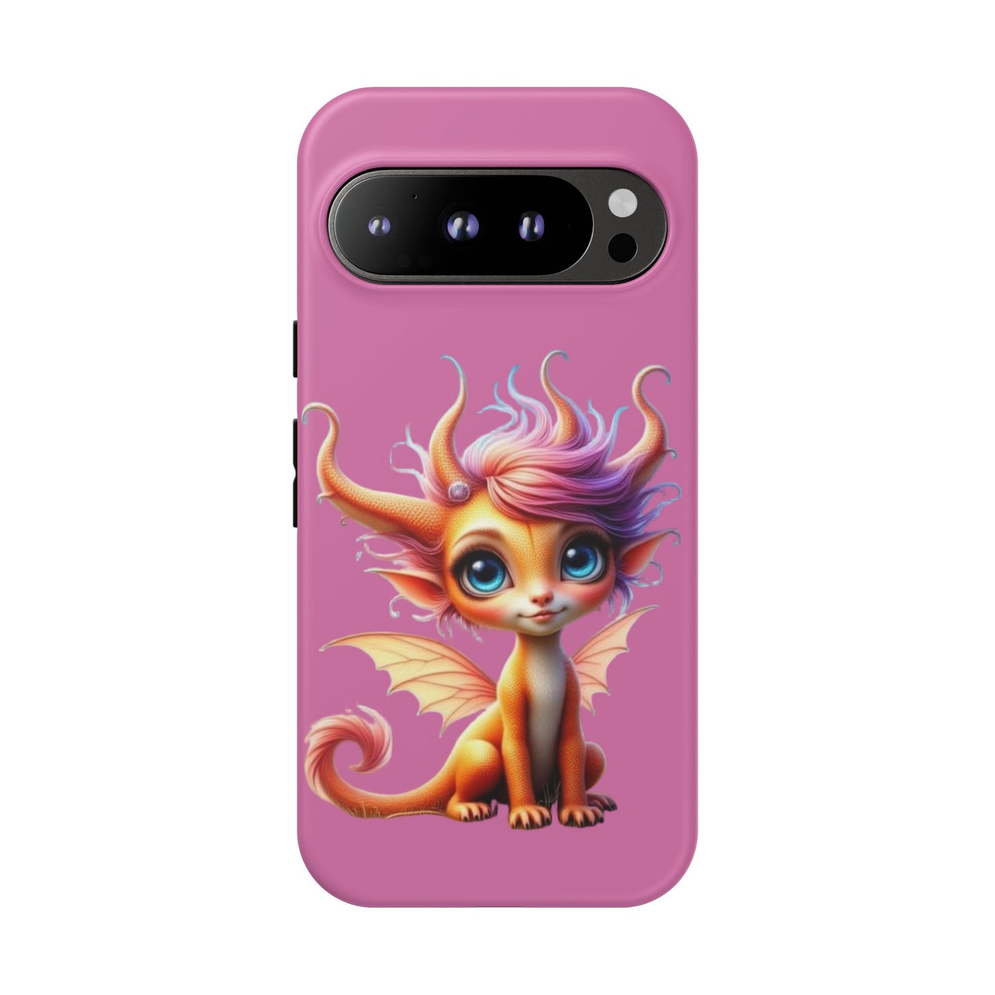 Dragon-Themed Phone Case, Cute Fantasy Phone Cover, Gifts for Kids, Magical Dragon Design, Birthday Present, Phone Accessories