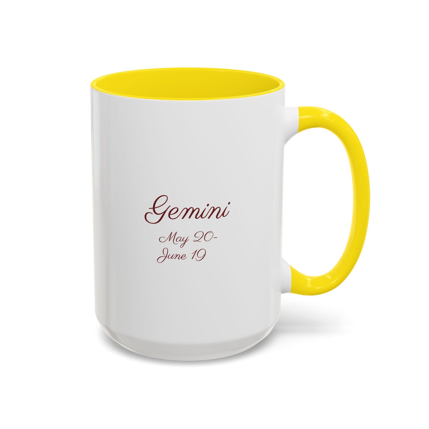 Astrology Gemini Accent Coffee Mug (11, 15oz)