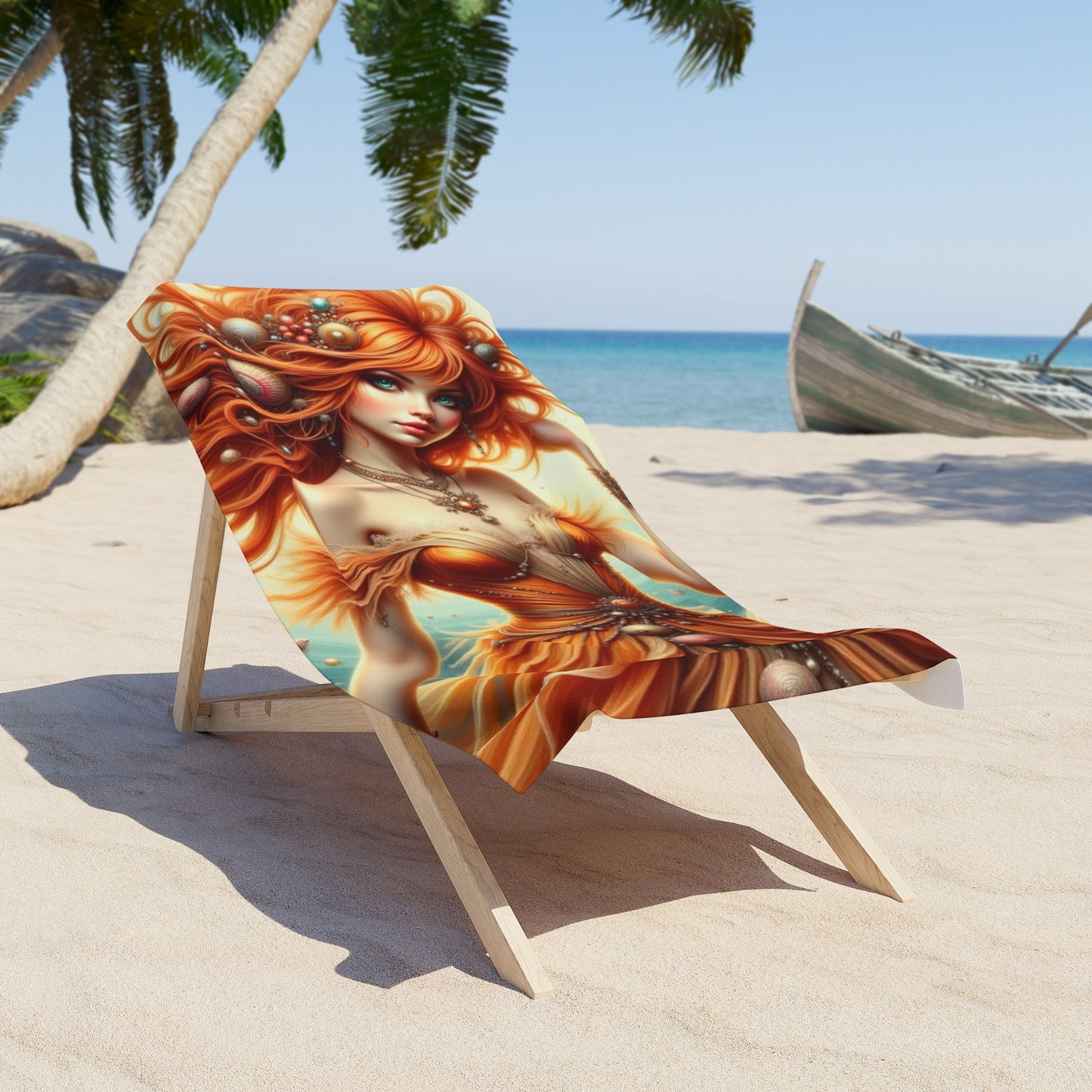 Zodiac Pisces, Vibrant Bohemian Beach Towel, Artful Summer Accessory, Perfect for Gifts, Pool Days, Relaxation, Ocean Vibes