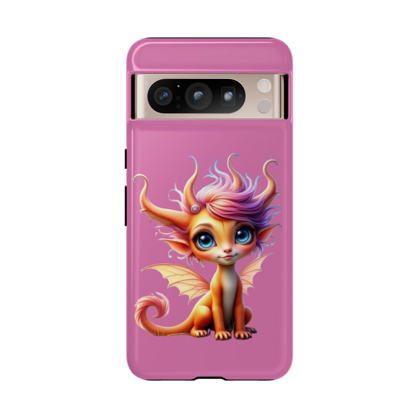 Dragon-Themed Phone Case, Cute Fantasy Phone Cover, Gifts for Kids, Magical Dragon Design, Birthday Present, Phone Accessories