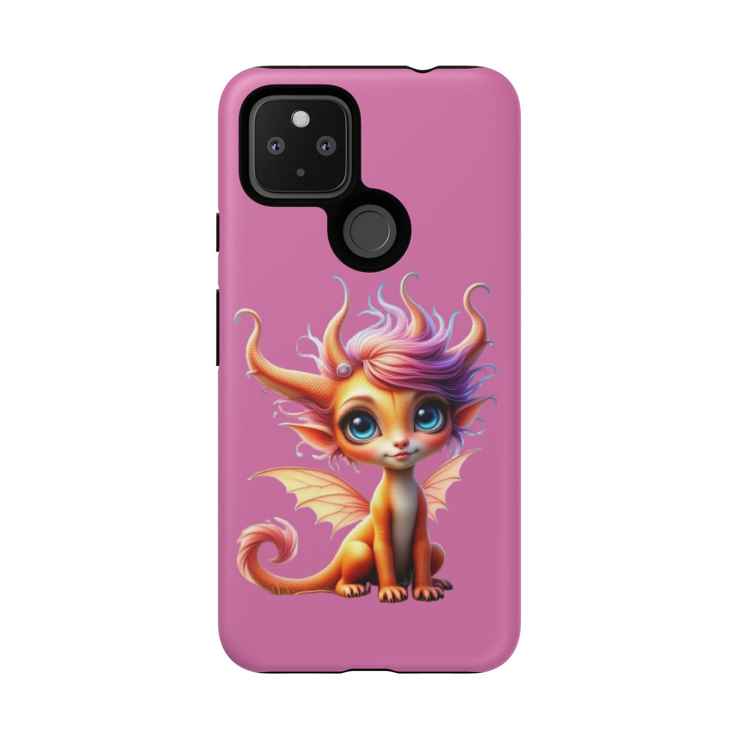 Dragon-Themed Phone Case, Cute Fantasy Phone Cover, Gifts for Kids, Magical Dragon Design, Birthday Present, Phone Accessories