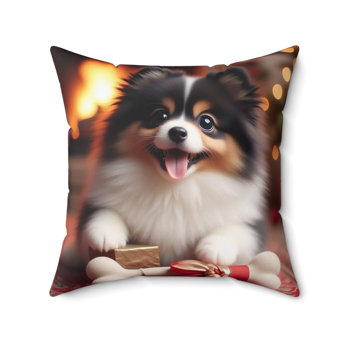 Adorable Dog-Themed Pillow, Cozy Home Decor, Perfect for Pet Lovers, Gift for Dog Owners, Cute Cushion for Home