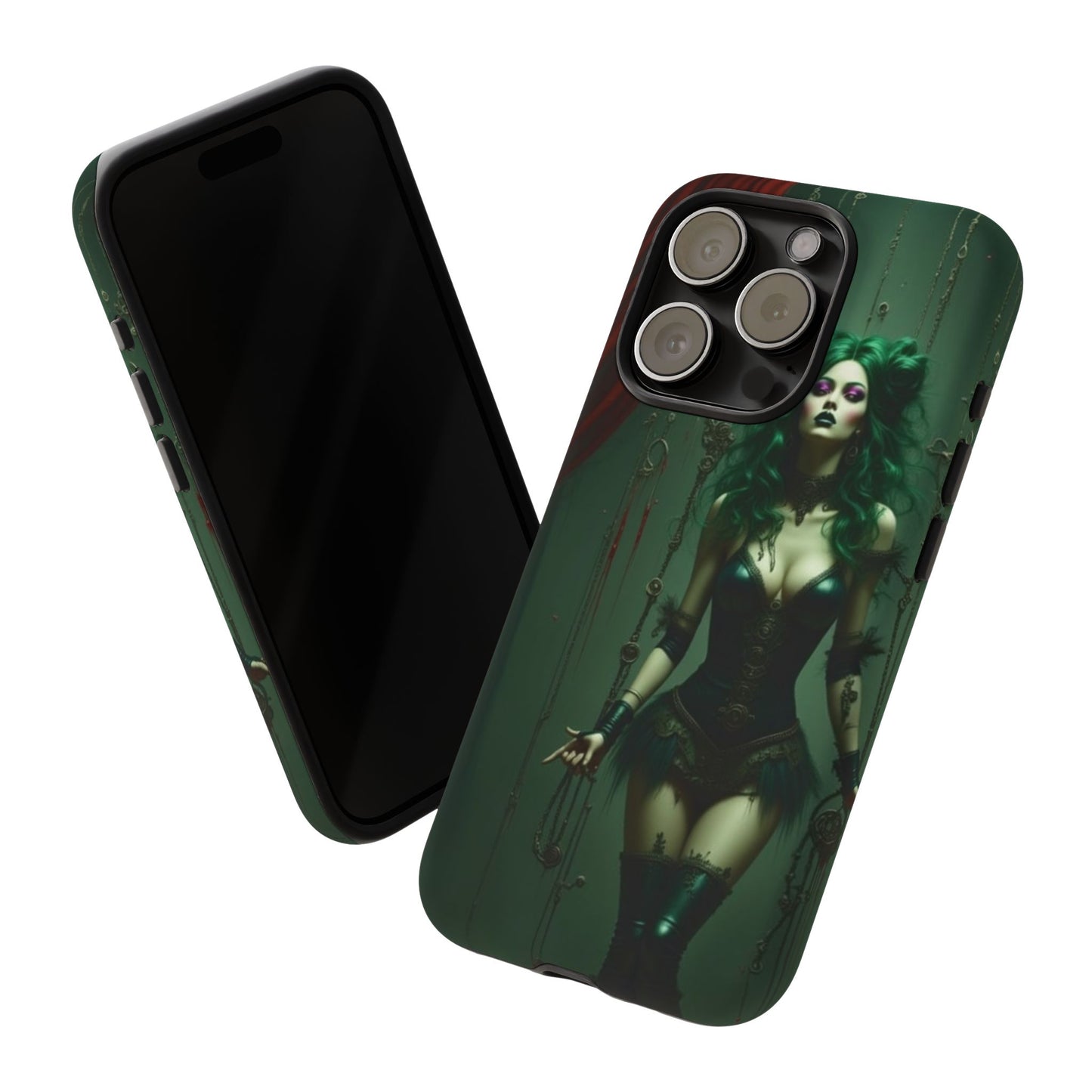 Gothic Phone Case for Tough Souls, Dark Aesthetic, Halloween Gift, Alternative Fashion, Unique Mobile Accessory