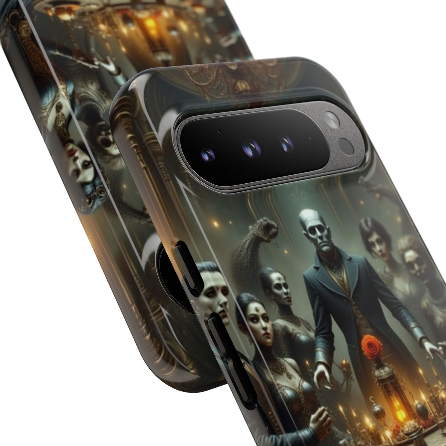 Gothic Phone Case, Unique Tough Cases, Dark Aesthetic Accessories, Perfect Gift for Halloween, Stylish Tech Protection