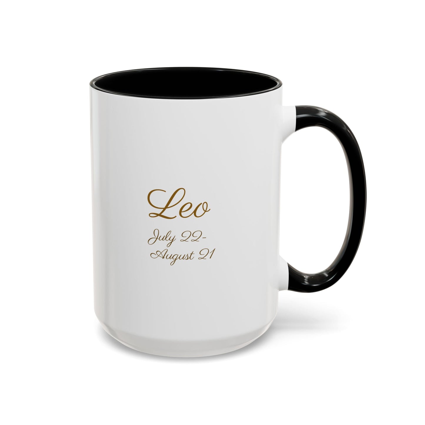 Astrology Leo Accent Coffee Mug (11, 15oz)