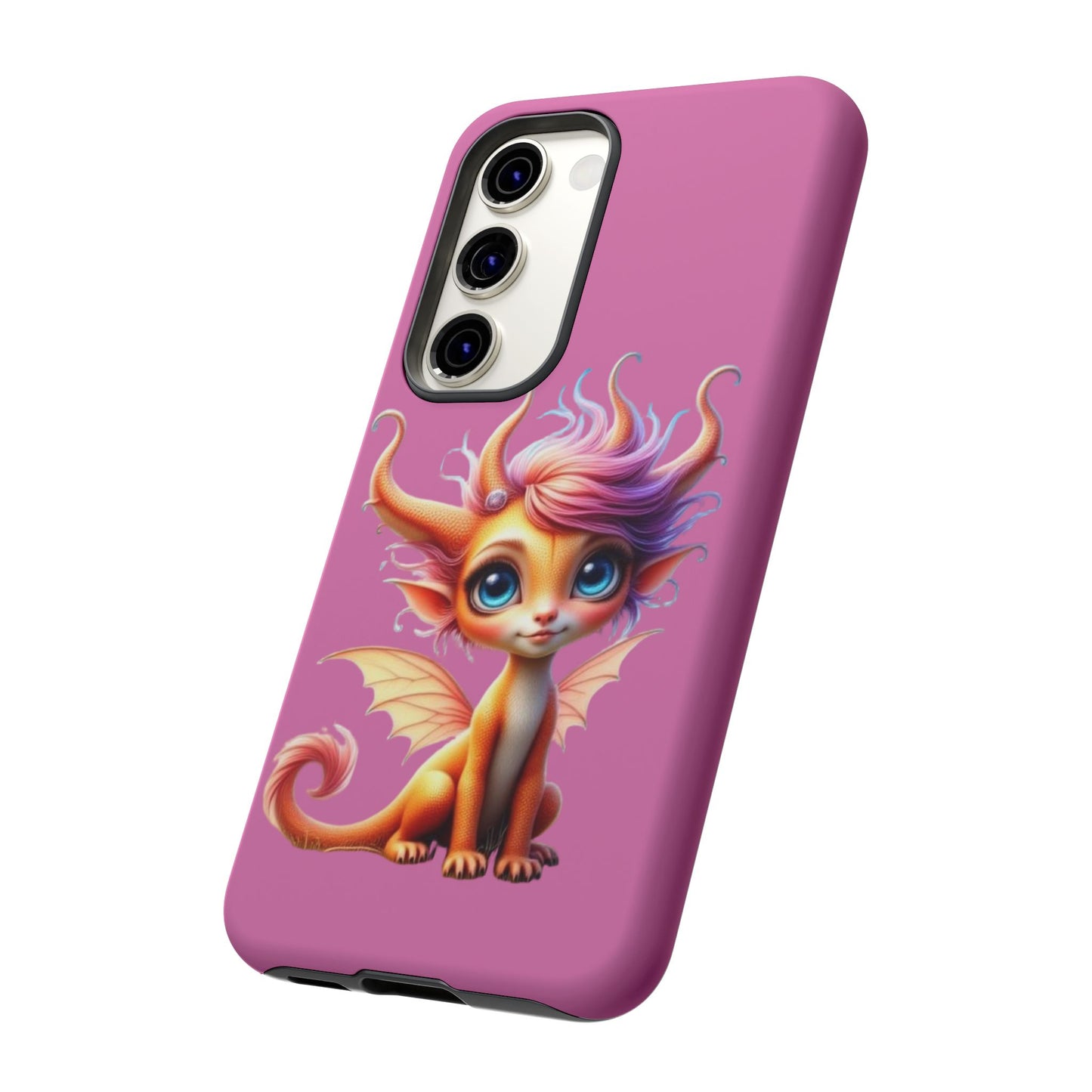 Dragon-Themed Phone Case, Cute Fantasy Phone Cover, Gifts for Kids, Magical Dragon Design, Birthday Present, Phone Accessories
