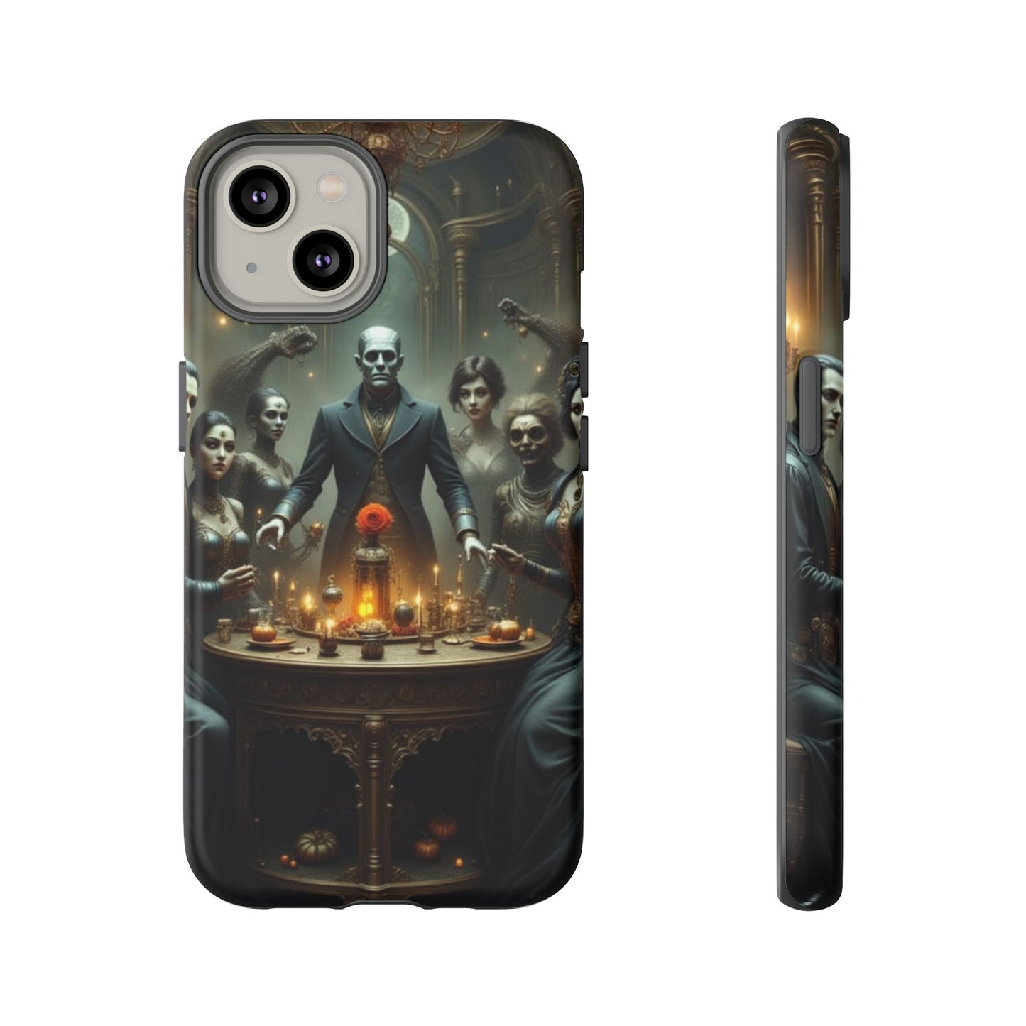 Gothic Phone Case, Unique Tough Cases, Dark Aesthetic Accessories, Perfect Gift for Halloween, Stylish Tech Protection
