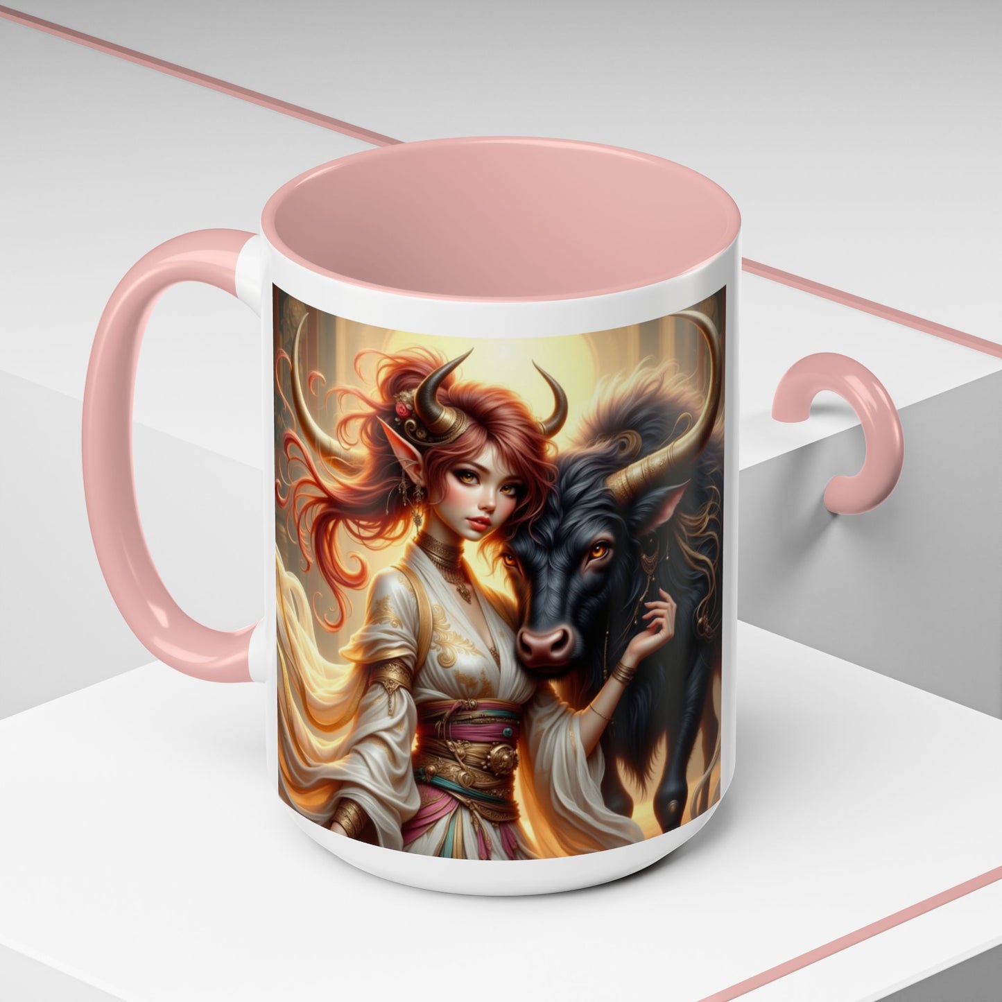 Astrology Taurus Accent Coffee Mug (11, 15oz)