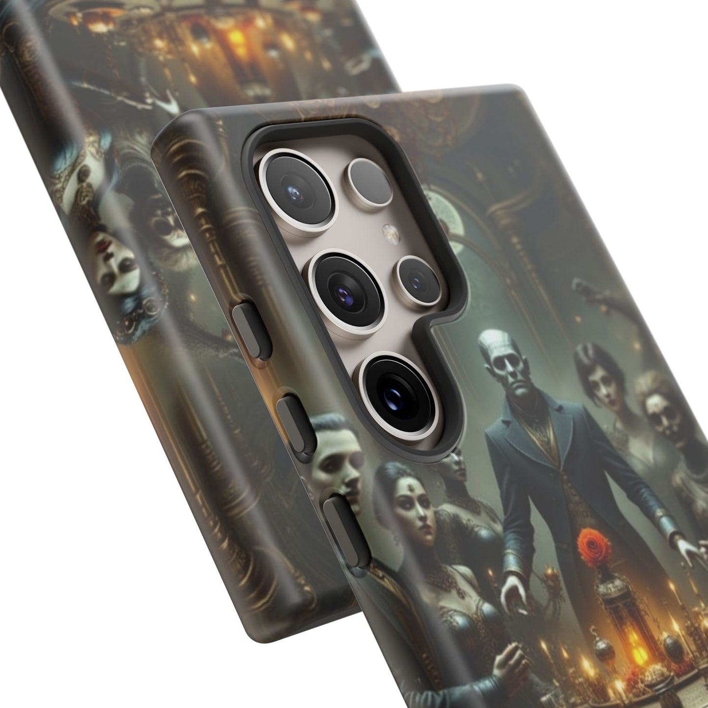 Gothic Phone Case, Unique Tough Cases, Dark Aesthetic Accessories, Perfect Gift for Halloween, Stylish Tech Protection