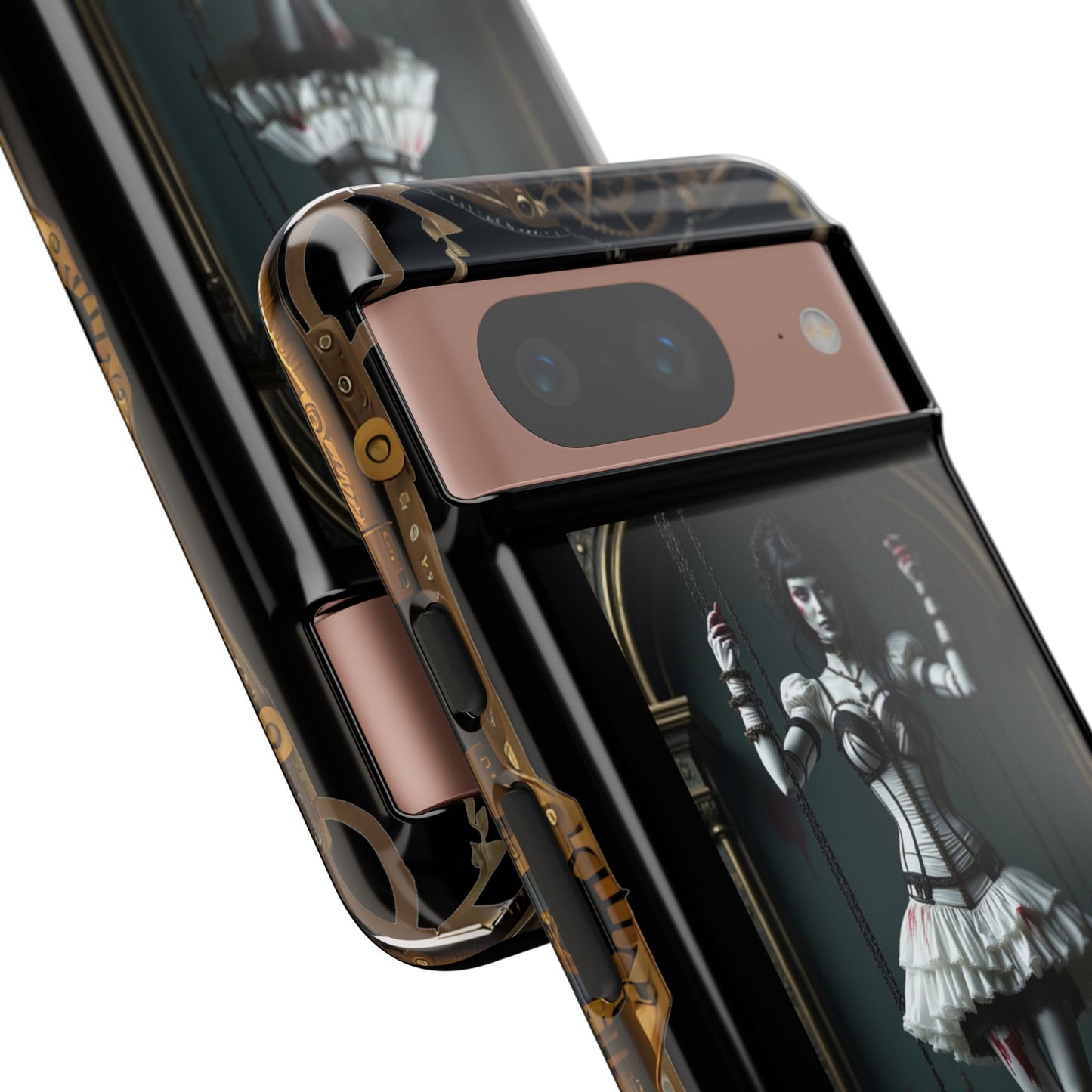 Steampunk Phone Case, Designer Phone Cover, Artistic Mobile Case, Gothic Horror Phone Case