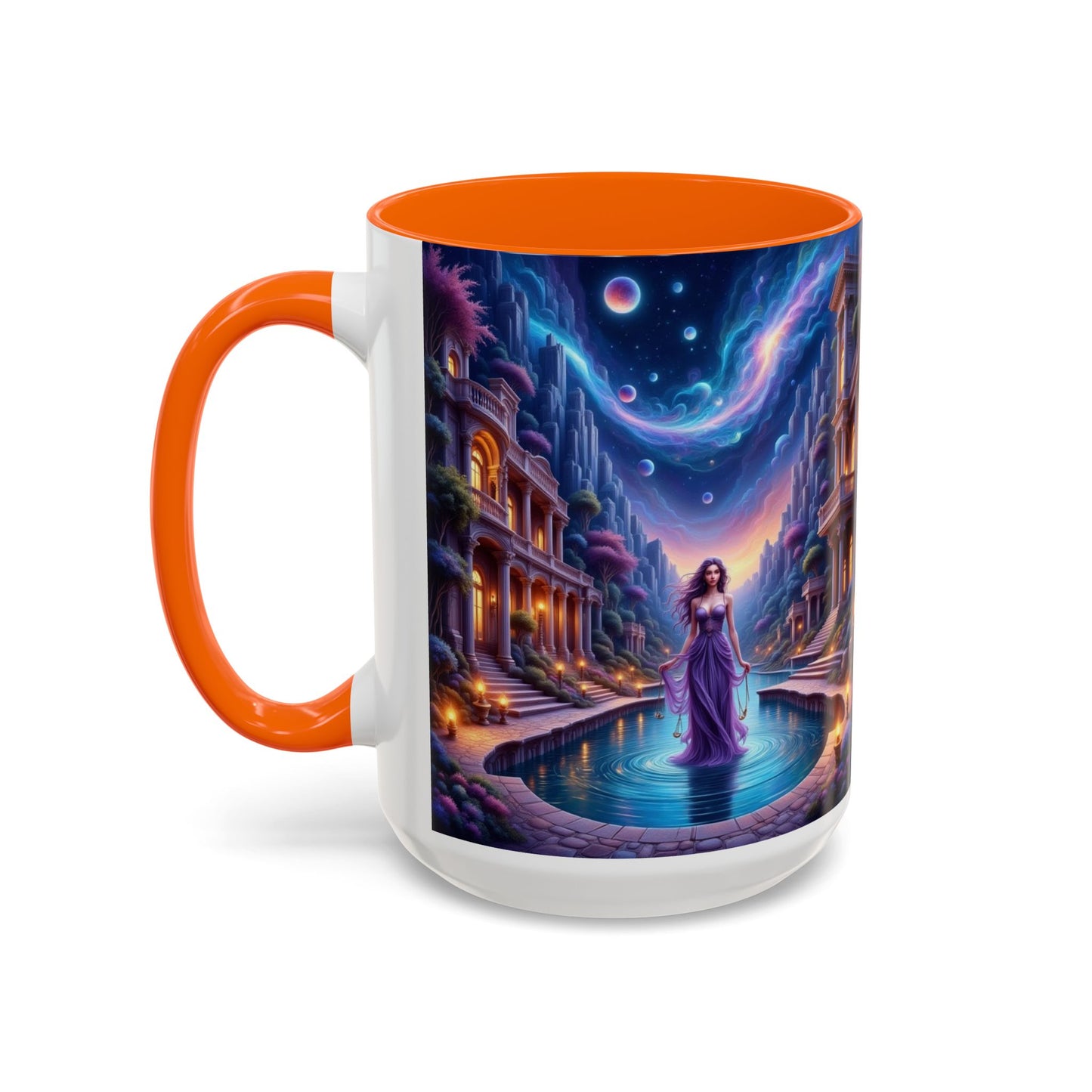 Astrology Libra Accent Coffee Mug (11, 15oz)