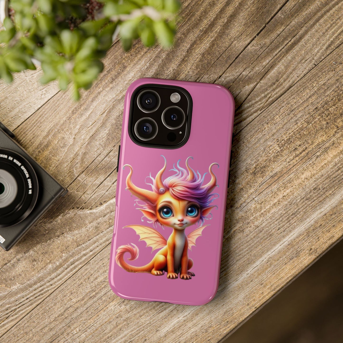 Dragon-Themed Phone Case, Cute Fantasy Phone Cover, Gifts for Kids, Magical Dragon Design, Birthday Present, Phone Accessories