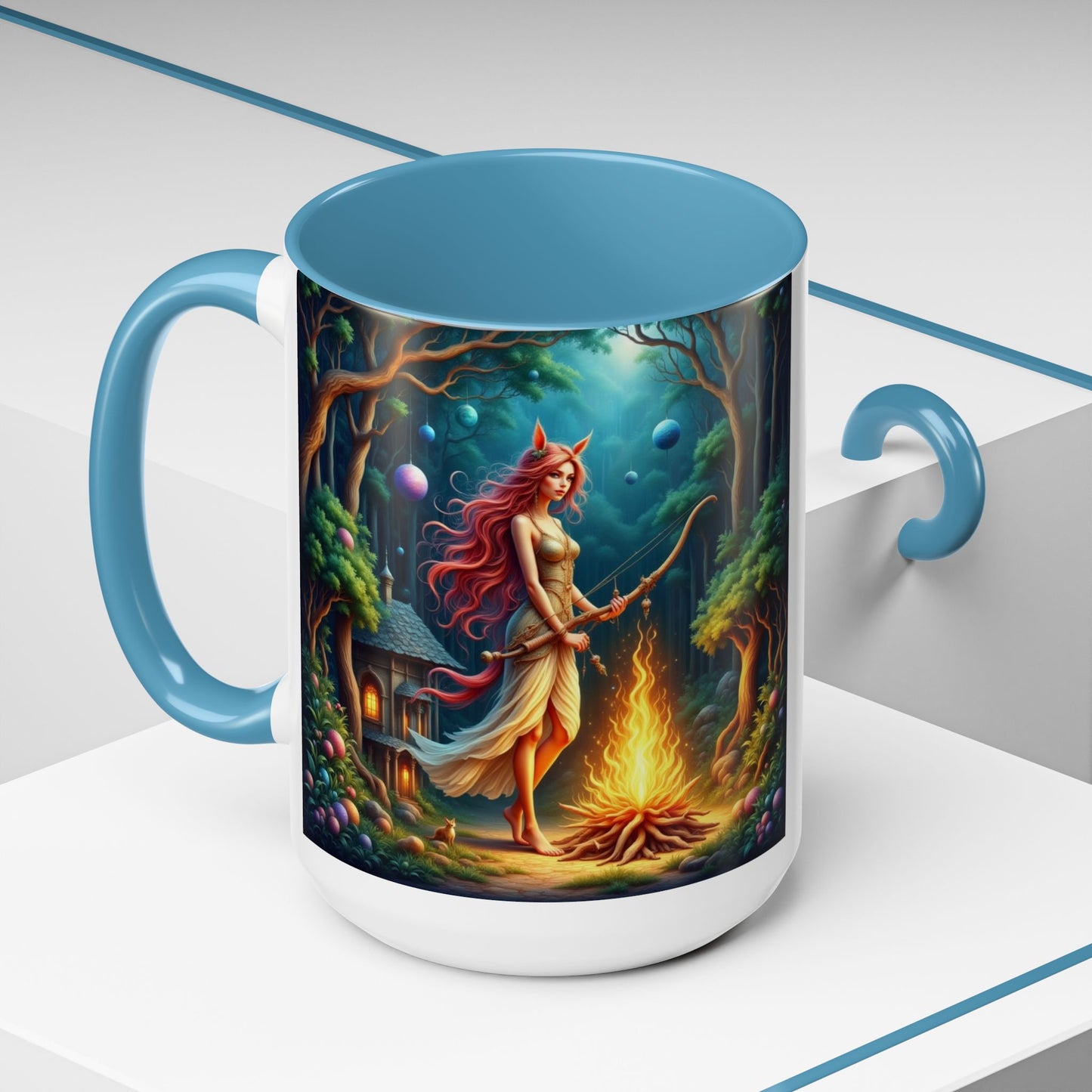 Astrology Sagittarius Accent Coffee Mug (11, 15oz)