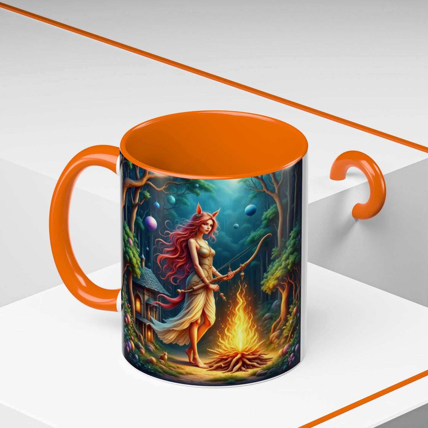 Astrology Sagittarius Accent Coffee Mug (11, 15oz)