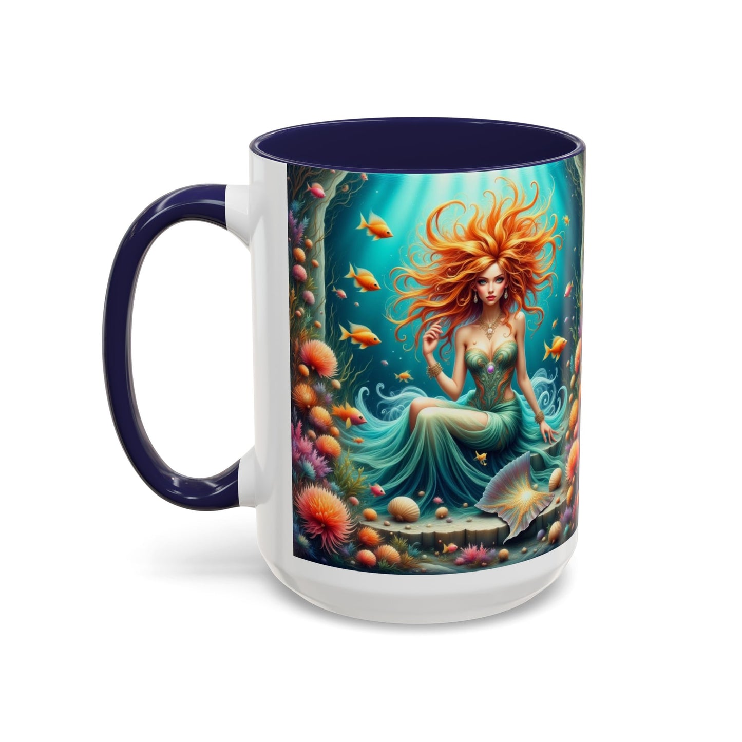 Astrology Pisces Accent Coffee Mug (11, 15oz)