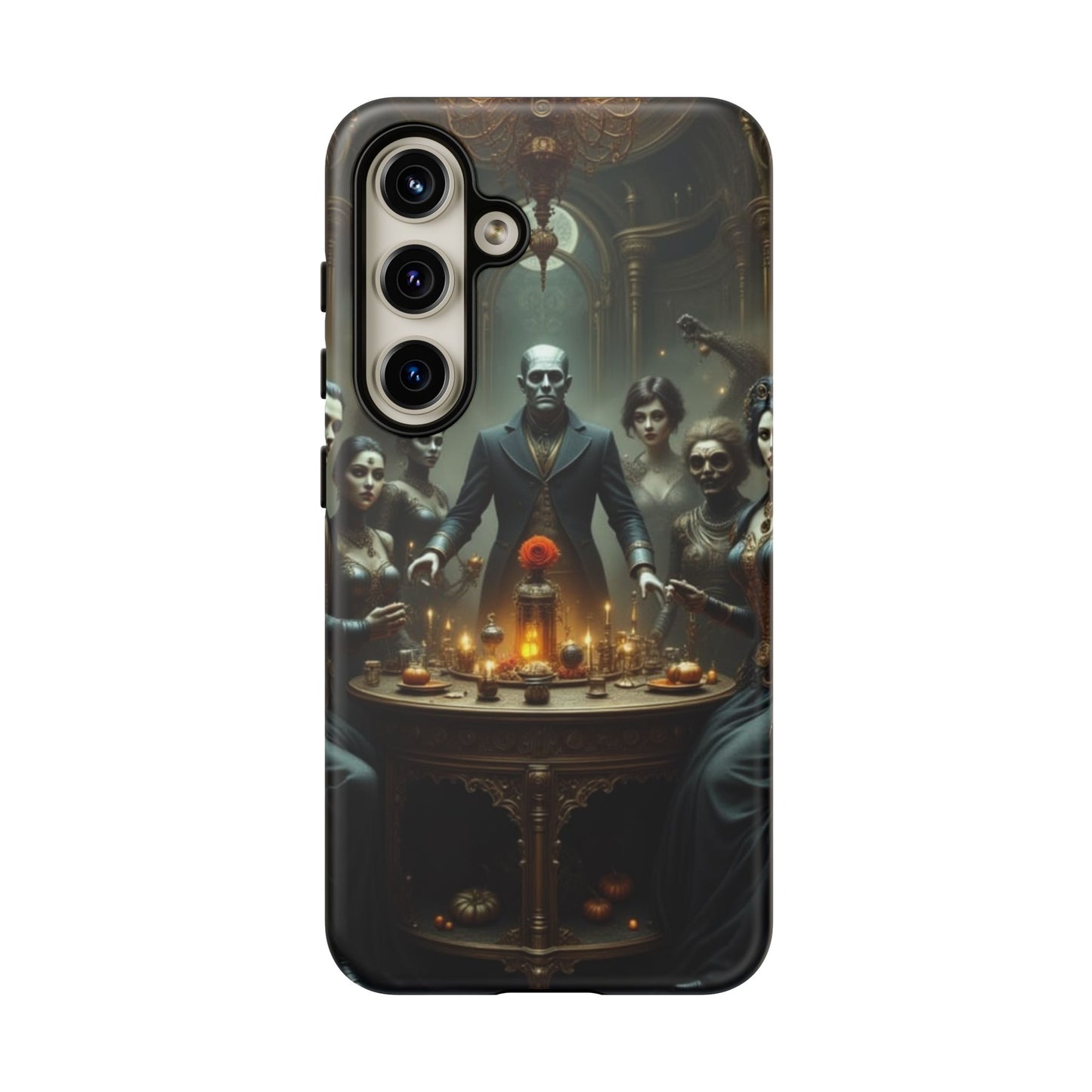 Gothic Phone Case, Unique Tough Cases, Dark Aesthetic Accessories, Perfect Gift for Halloween, Stylish Tech Protection
