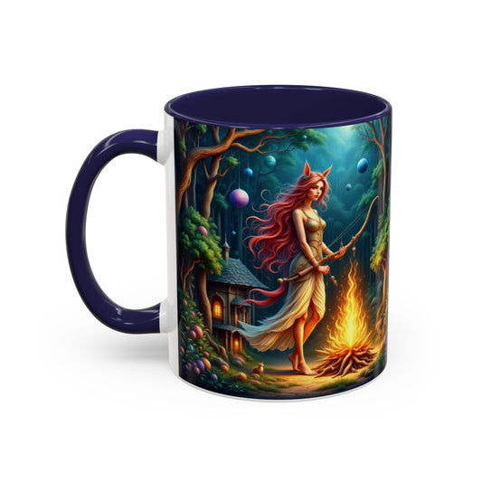 Astrology Sagittarius Accent Coffee Mug (11, 15oz)