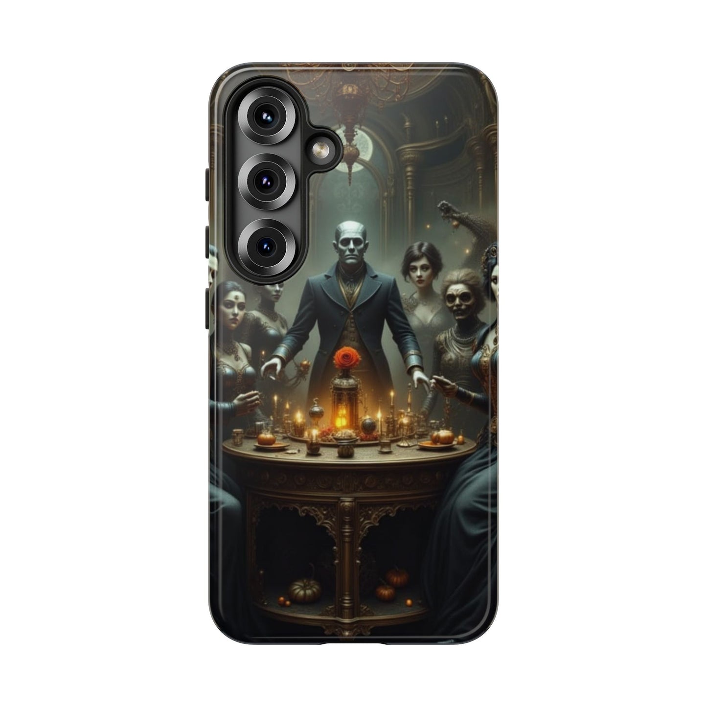 Gothic Phone Case, Unique Tough Cases, Dark Aesthetic Accessories, Perfect Gift for Halloween, Stylish Tech Protection