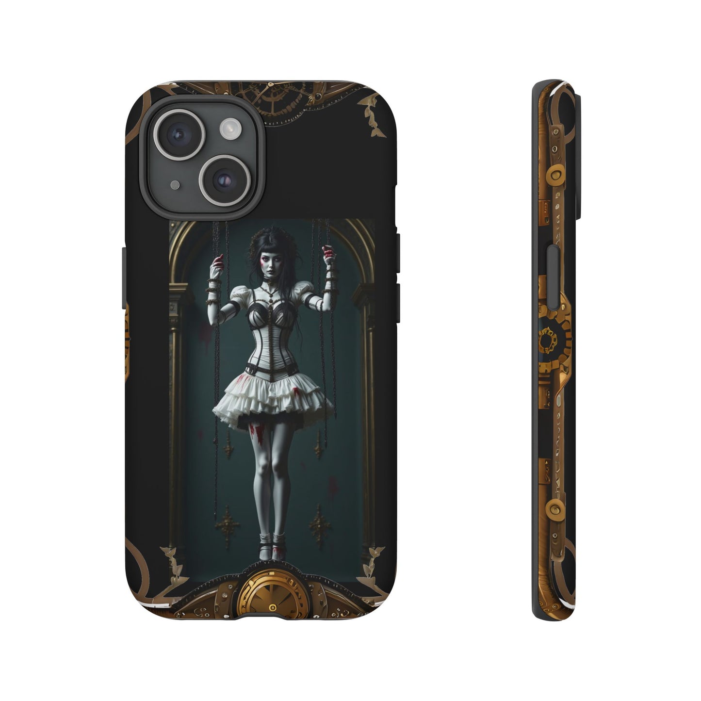 Steampunk Phone Case, Designer Phone Cover, Artistic Mobile Case, Gothic Horror Phone Case