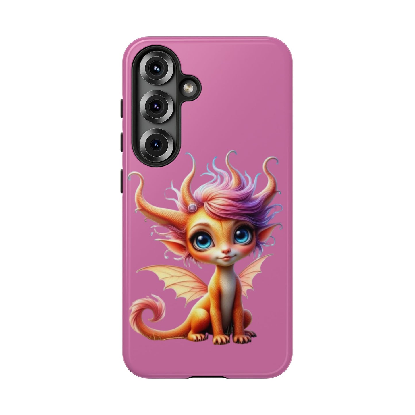 Dragon-Themed Phone Case, Cute Fantasy Phone Cover, Gifts for Kids, Magical Dragon Design, Birthday Present, Phone Accessories