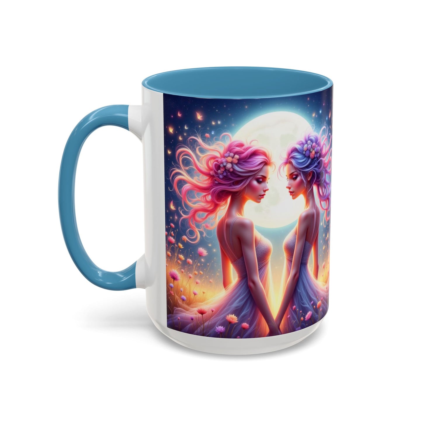 Astrology Gemini Accent Coffee Mug (11, 15oz)
