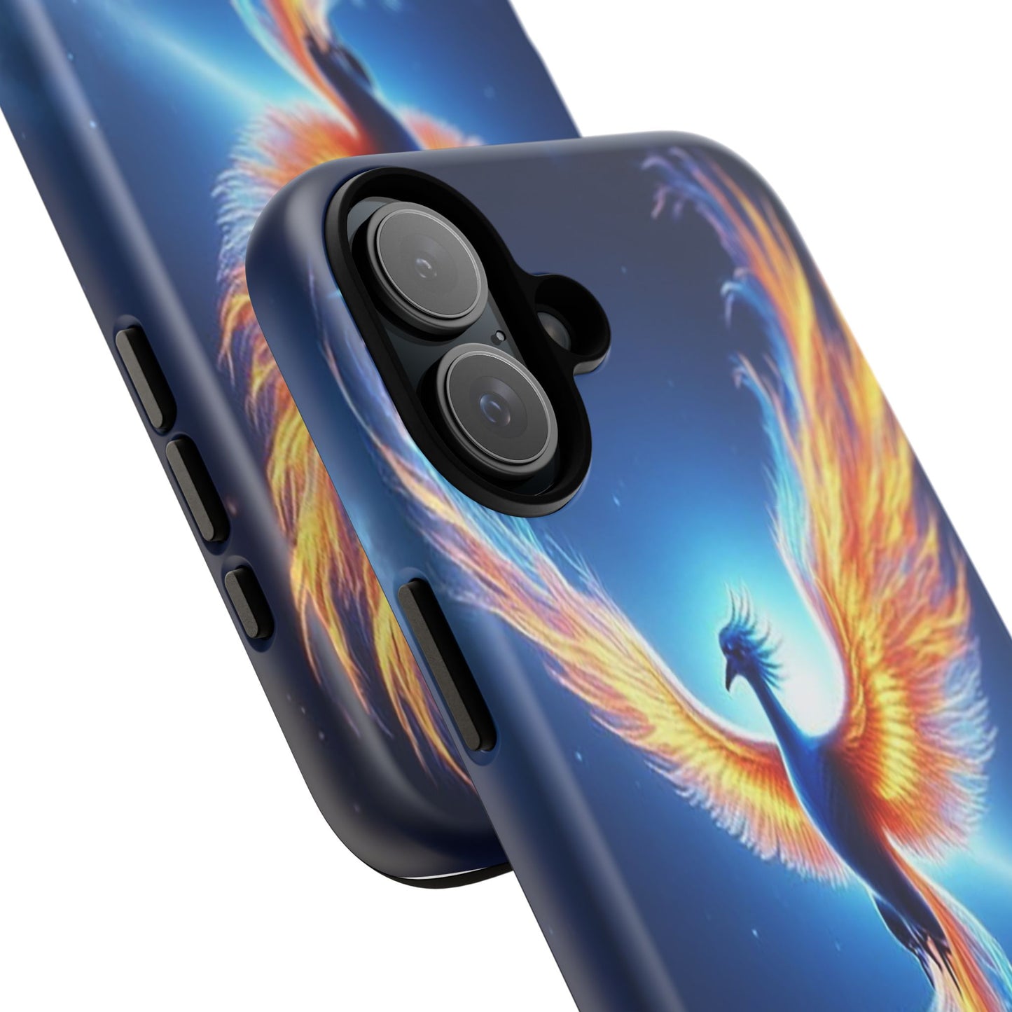 Phoenix Tough Case, Blue Bird Phone Case, Fantasy Designs, Space theme