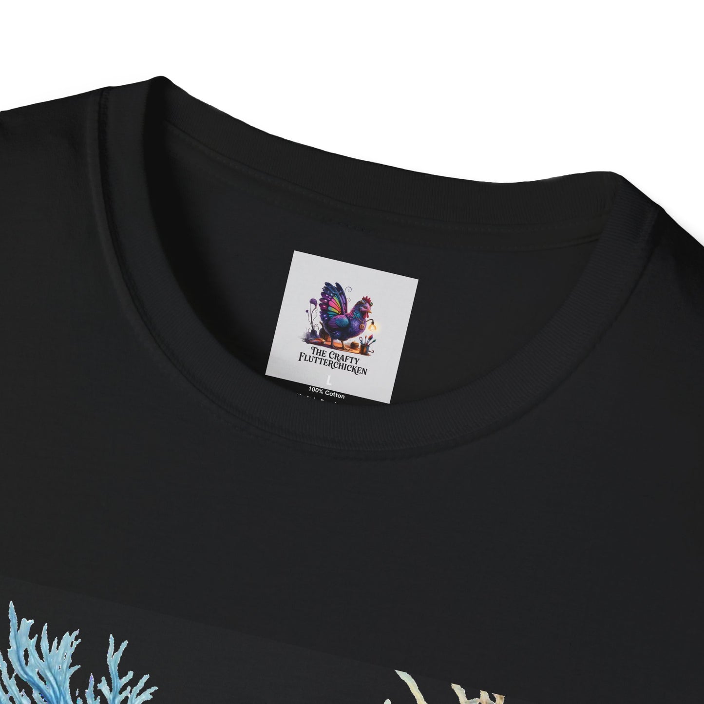 Colorful Ice Dragon & Fire Dragon Unisex Soft style T-Shirt, Colorful Tee, Cute Graphic Shirt