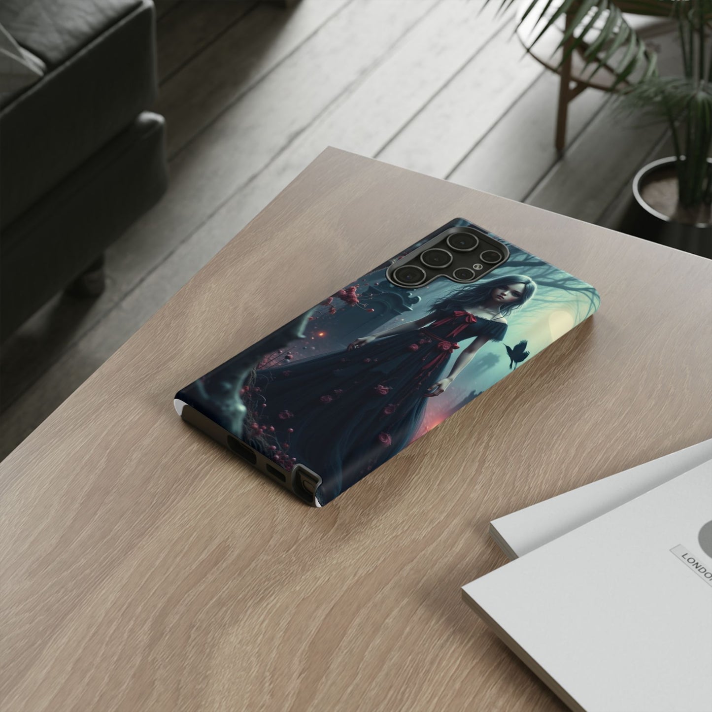 Vampire Phone Case, Teen Vampires, Gothic Horror, Creepy Designs, Tough Phone Case