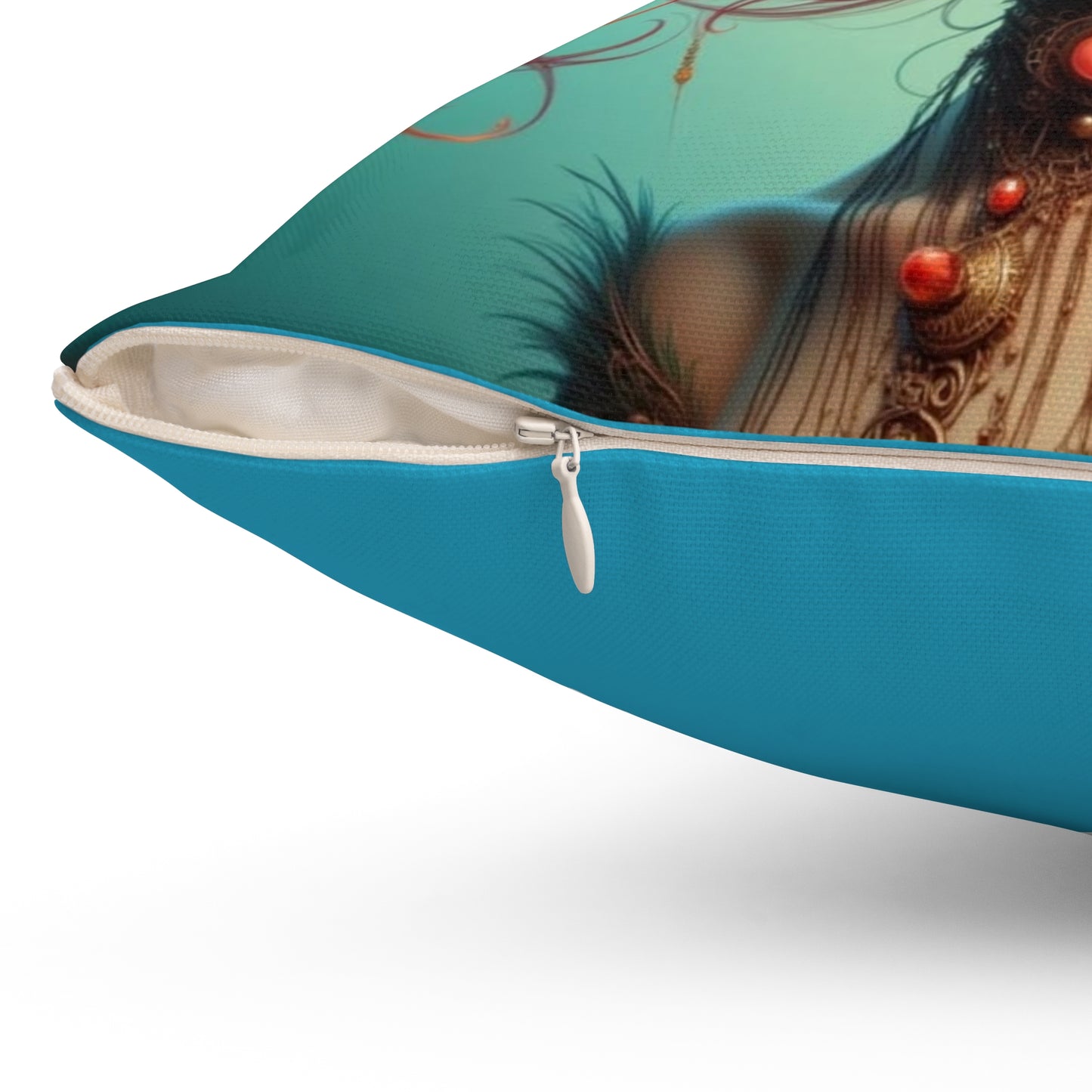 Zodiac Cancer, Whimsical Art Pillow, Decorative Throw Pillow with Fantasy Design, Boho Home Decor, Gift for Art Lovers, Unique Accent Cushion