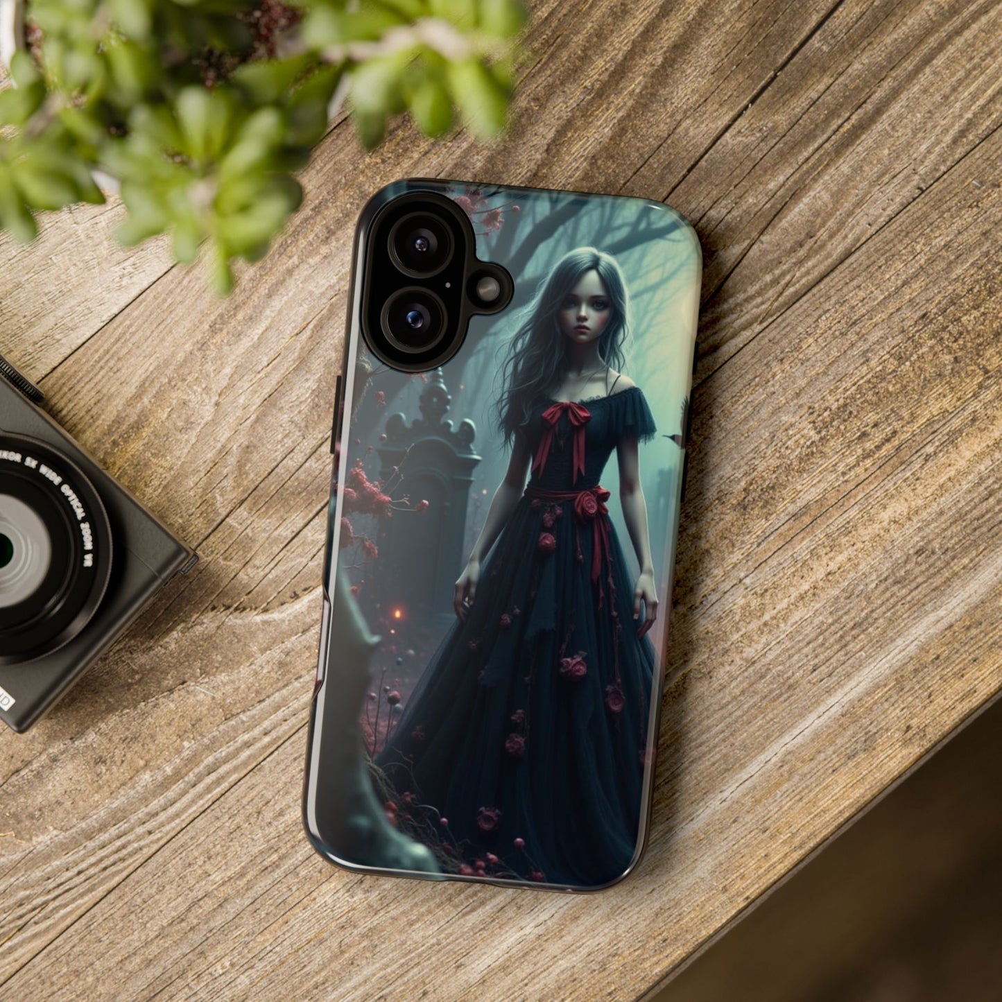 Vampire Phone Case, Teen Vampires, Gothic Horror, Creepy Designs, Tough Phone Case
