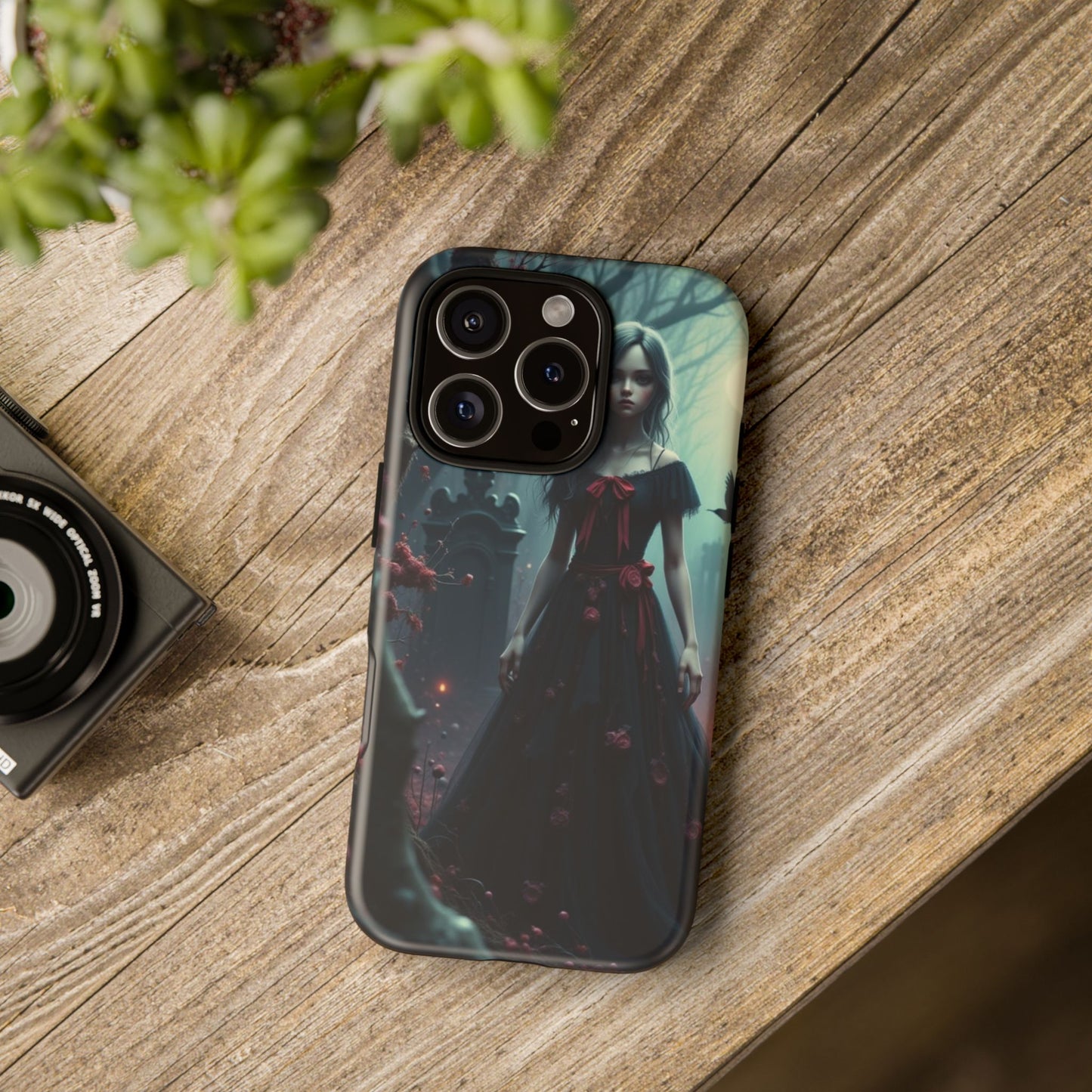 Vampire Phone Case, Teen Vampires, Gothic Horror, Creepy Designs, Tough Phone Case