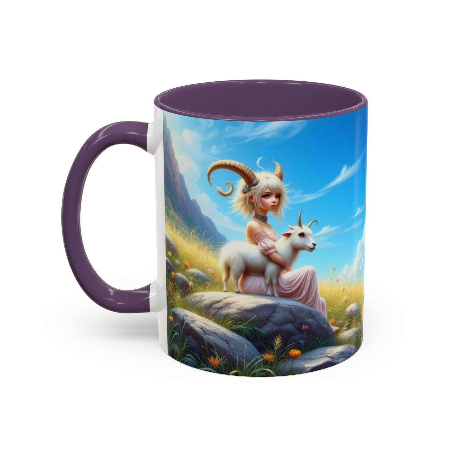 Astrology Capricorn,  Accent Coffee Mug (11, 15oz)