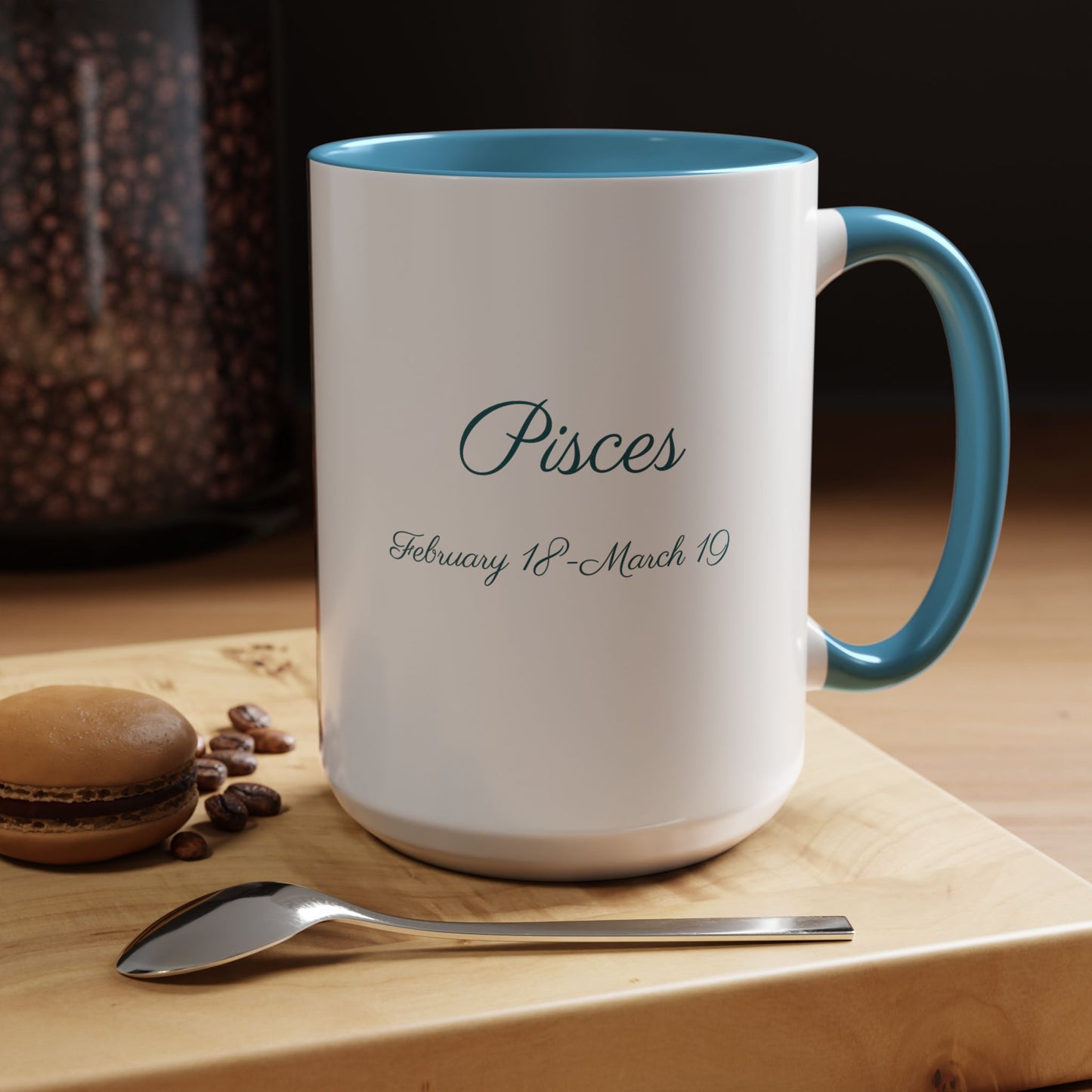 Astrology Pisces Accent Coffee Mug (11, 15oz)