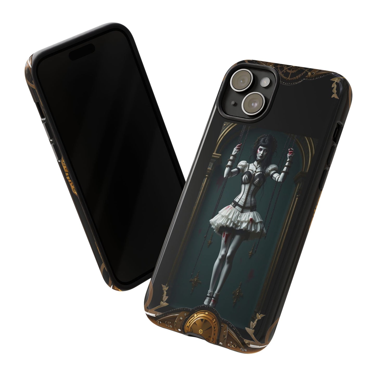 Steampunk Phone Case, Designer Phone Cover, Artistic Mobile Case, Gothic Horror Phone Case