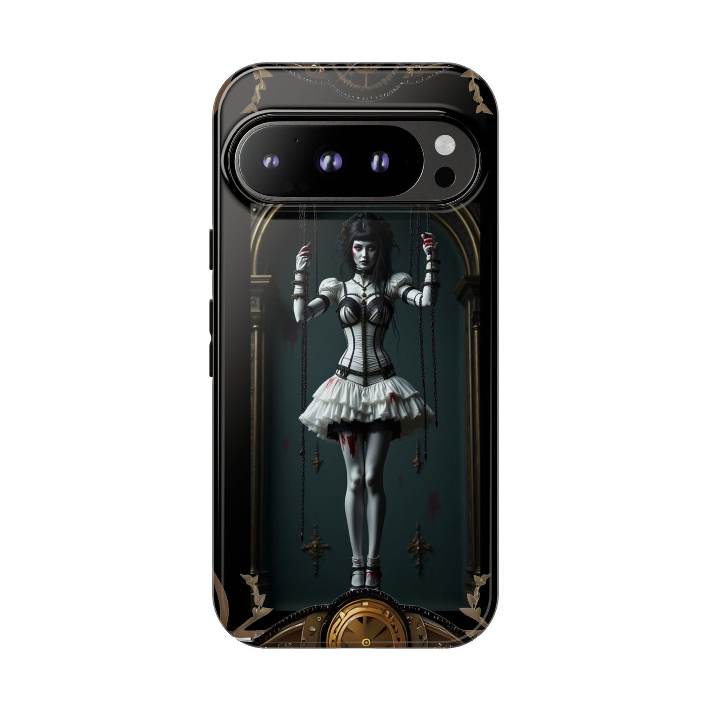 Steampunk Phone Case, Designer Phone Cover, Artistic Mobile Case, Gothic Horror Phone Case