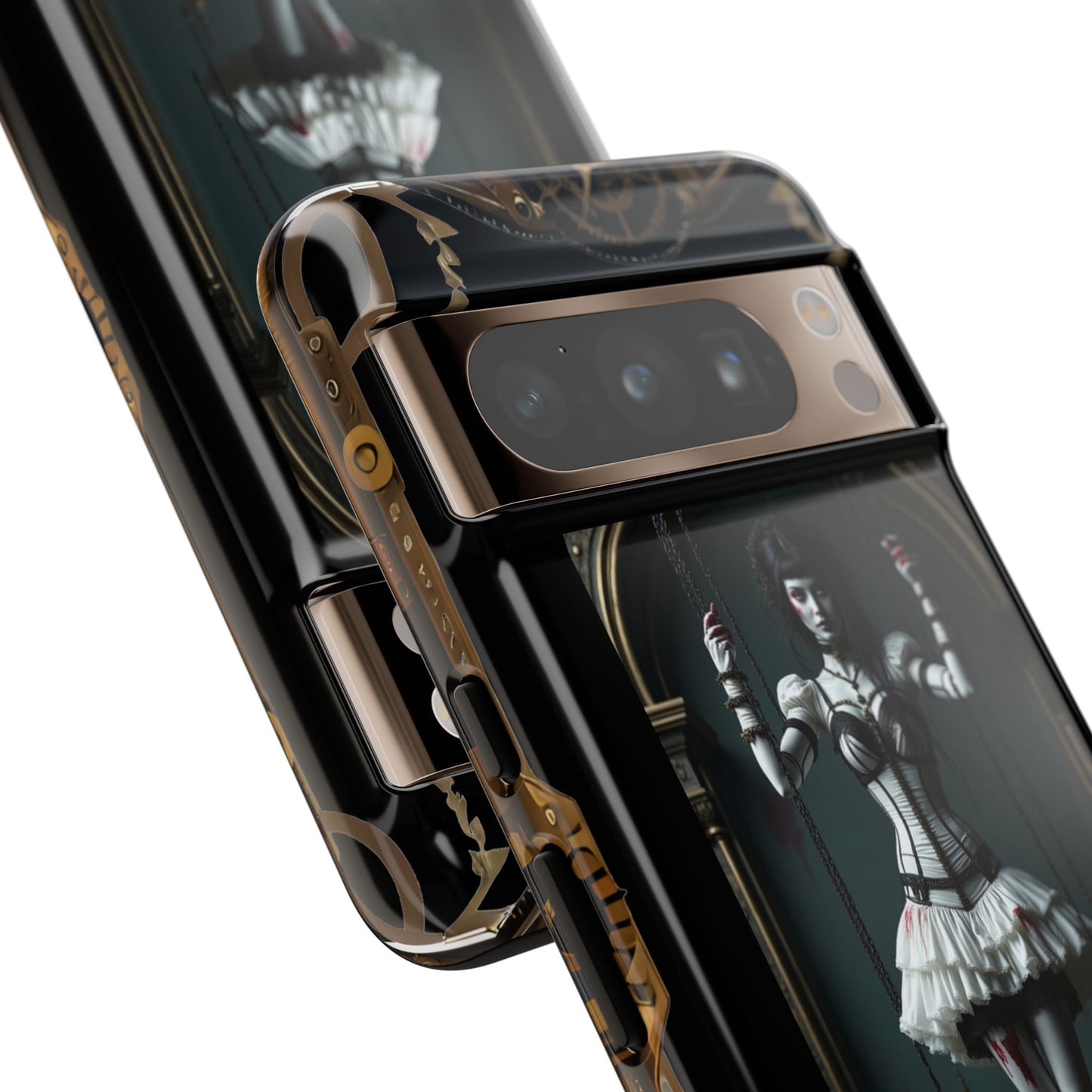 Steampunk Phone Case, Designer Phone Cover, Artistic Mobile Case, Gothic Horror Phone Case