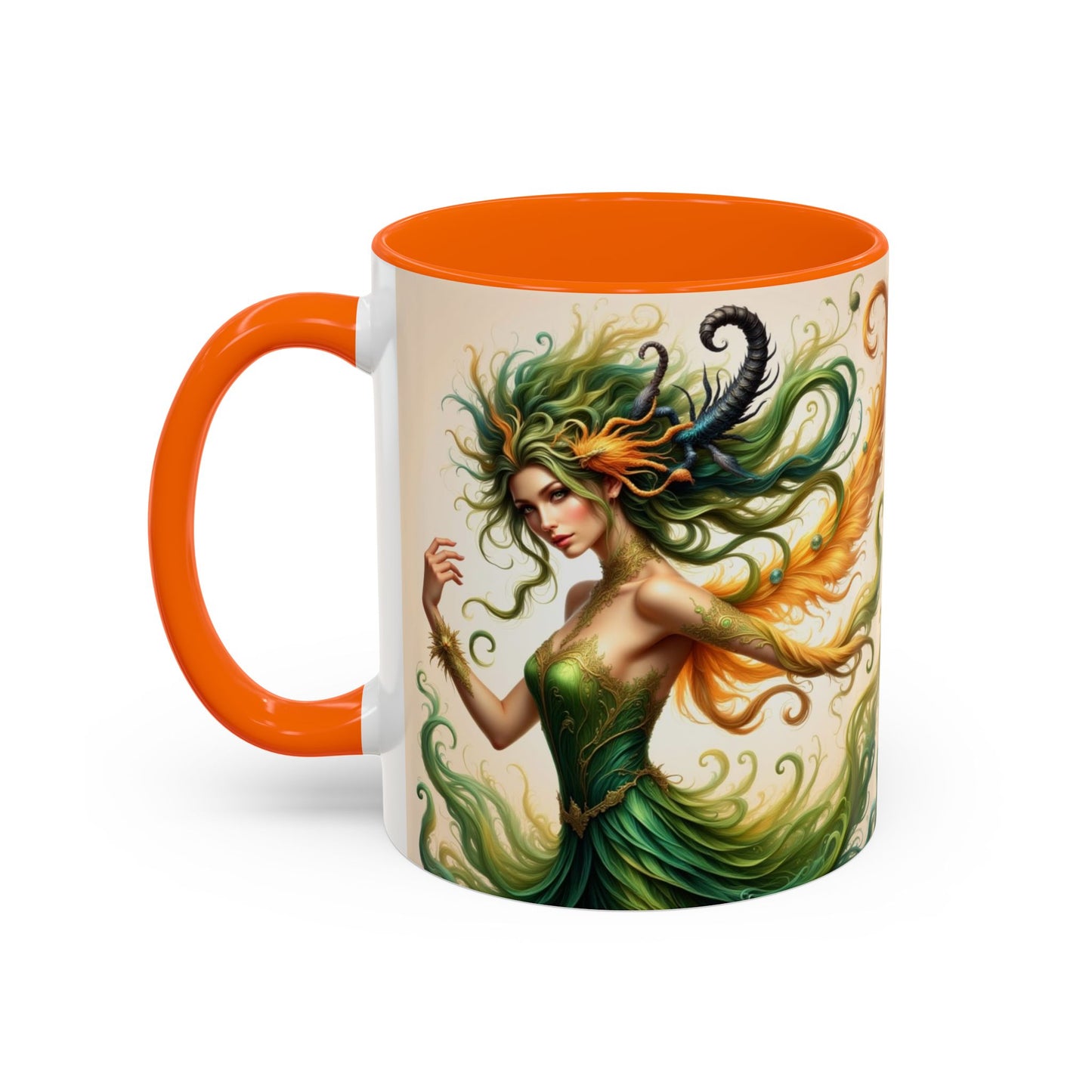 Astrology Scorpio Accent Coffee Mug (11, 15oz)